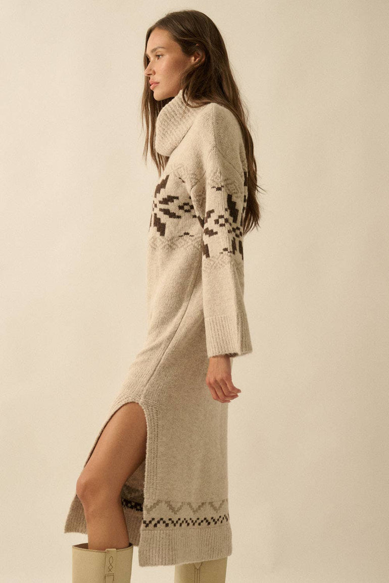 cowl neck sweater dress midi Ribbed Knit Cowl Neck Long Sleeve Midi Shift Dress Express