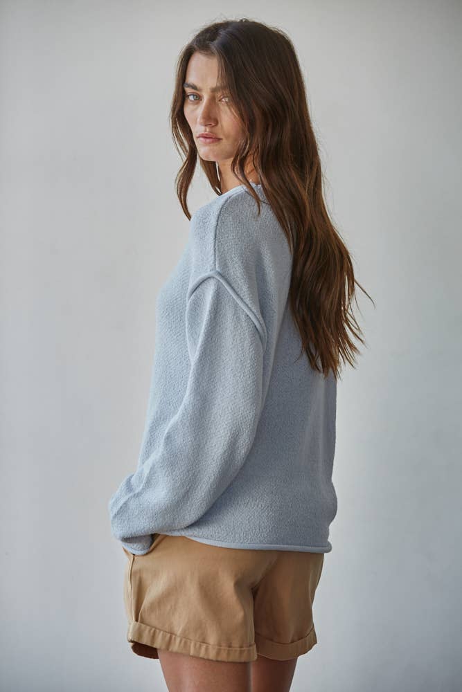 Knit Sweater Cotton Pullover