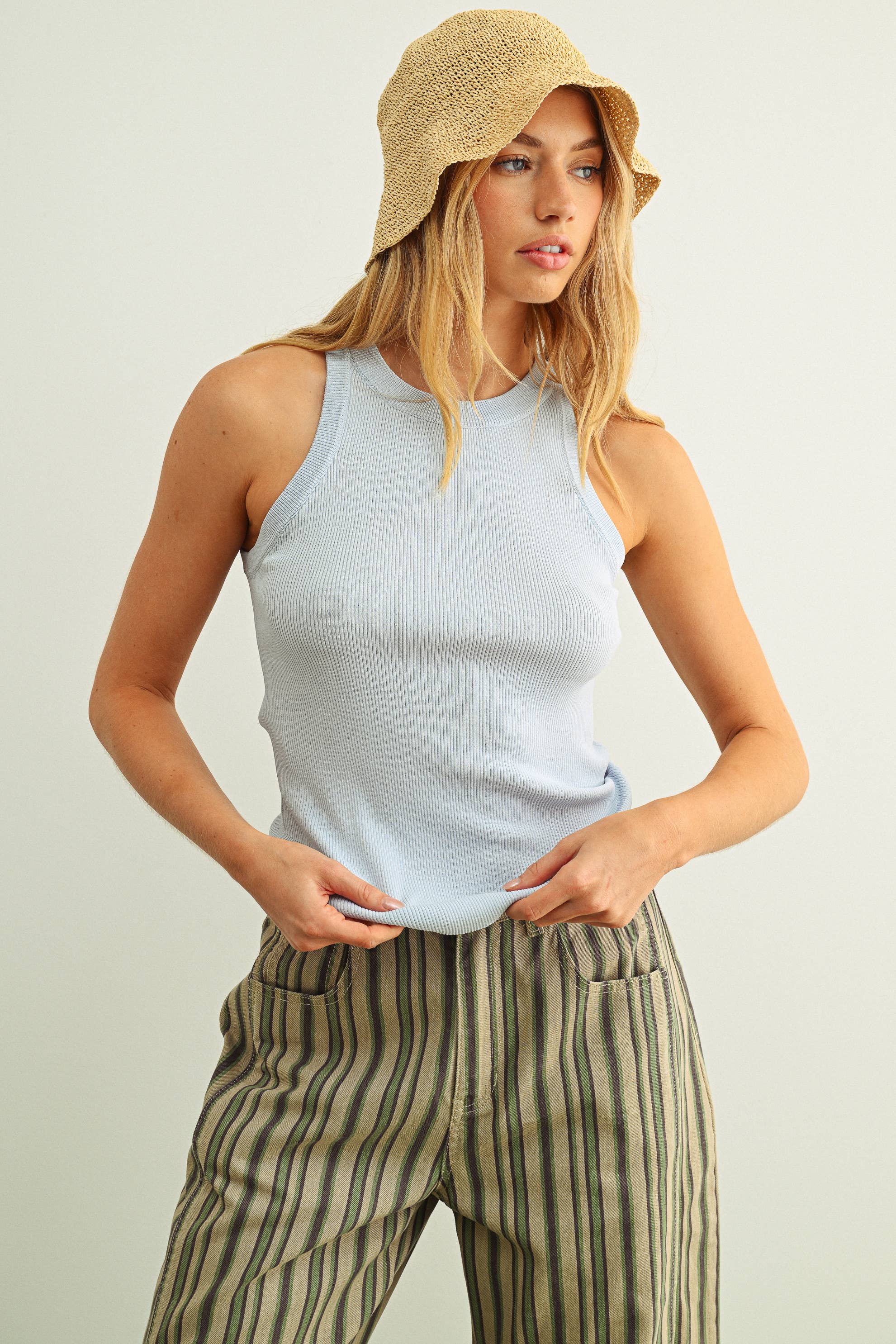 CLASSIC RIBBED TANK TOP
